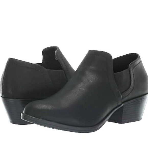 Weatherproof Vintage Women's Cynthia Black Block Heel Ankle Booties Size 8 NWOB - Picture 1 of 8